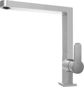 Primy Square køkkenarmatur, Rustfrit stål